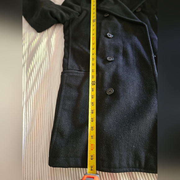 Classy Men's Warehouse Wool Peacoat - M - Picture 13 of 13